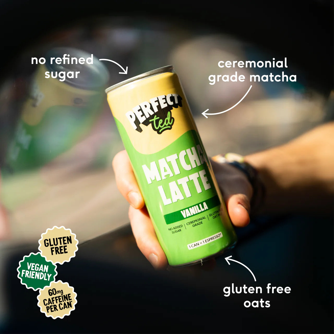 Vanilla Oat Matcha Latte