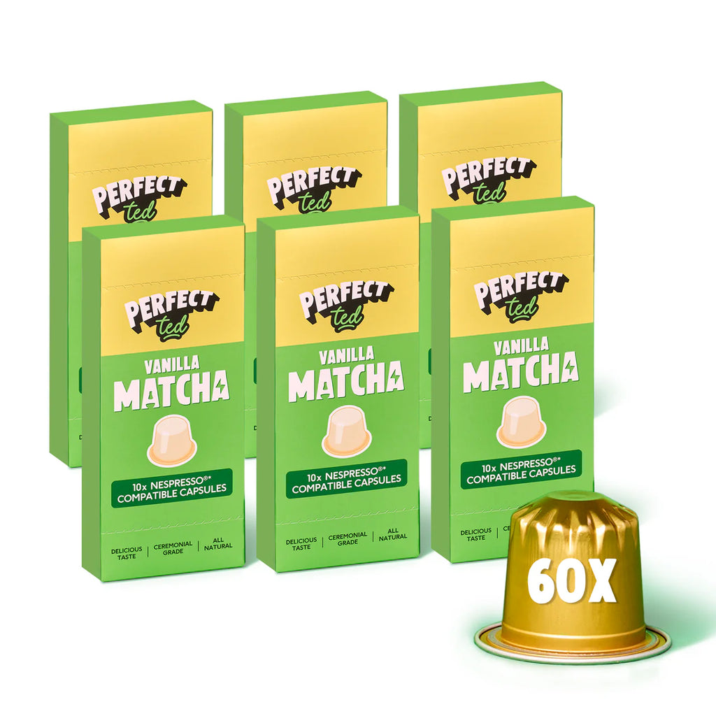 6 x 10 Pack Vanilla Matcha Pods