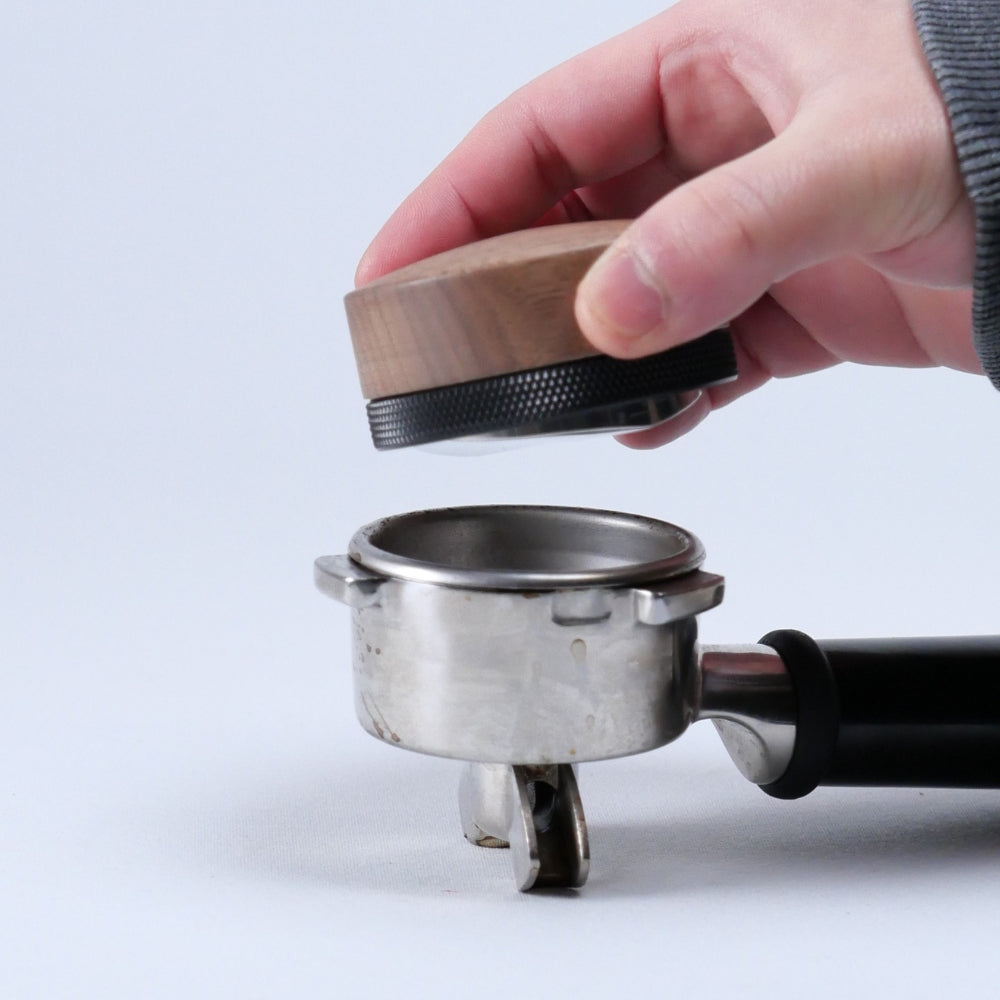 Walnut Adjustable Espresso Distribution Tool